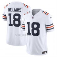 Camiseta NFL Limited Chicago Bears Caleb Williams Vapor F.U.S.E. Blanco1