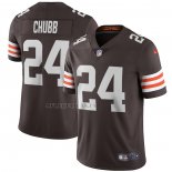 Camiseta NFL Limited Cleveland Browns Nick Chubb Vapor Marron