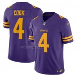 Camiseta NFL Limited Minnesota Vikings Dalvin Cook Vapor F.U.S.E. Violeta