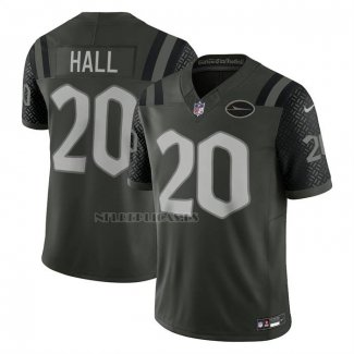 Camiseta NFL Limited New York Jets Breece Hall 2025 Rivalries Collection Verde