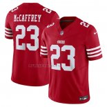 Camiseta NFL Limited San Francisco 49ers Christian McCaffrey Vapor F.U.S.E. Rojo