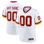 Camiseta NFL Elite Washington Commanders Super Bowl Era Personalizada Blanco