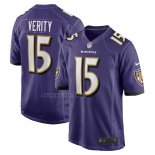Camiseta NFL Game Baltimore Ravens Jake Verity Violeta