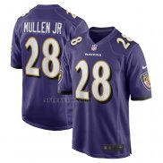 Camiseta NFL Game Baltimore Ravens Trayvon Mullen Jr. Violeta
