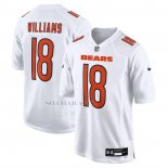 Camiseta NFL Game Chicago Bears Caleb Williams Tundra Blanco