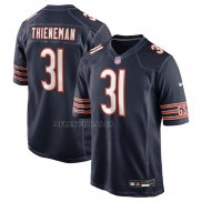Camiseta NFL Game Chicago Bears Dillon Thieneman 2026 Azul Marino