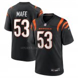 Camiseta NFL Game Cincinnati Bengals Boye Mafe Negro