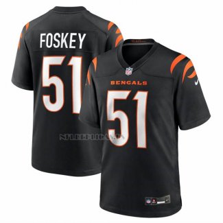 Camiseta NFL Game Cincinnati Bengals Isaiah Foskey Negro