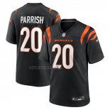 Camiseta NFL Game Cincinnati Bengals Lemar Parrish Retired Negro