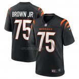 Camiseta NFL Game Cincinnati Bengals Orlando Brown Jr. Negro