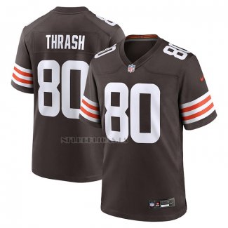 Camiseta NFL Game Cleveland Browns Jamari Thrash Marron