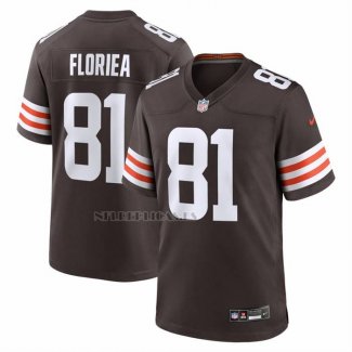 Camiseta NFL Game Cleveland Browns Luke Floriea Marron