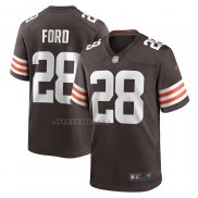 Camiseta NFL Game Cleveland Browns Mike Ford Marron