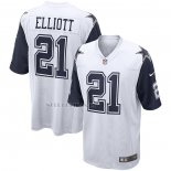 Camiseta NFL Game Dallas Cowboys Ezekiel Elliott Alterno Blanco