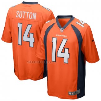 Camiseta NFL Game Denver Broncos Courtland Sutton Naranja