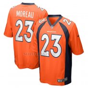 Camiseta NFL Game Denver Broncos Fabian Moreau Naranja