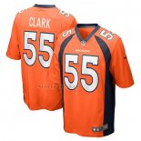 Camiseta NFL Game Denver Broncos Frank Clark Naranja