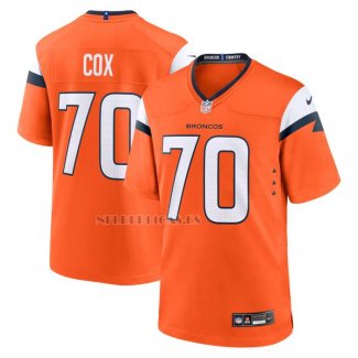 Camiseta NFL Game Denver Broncos Marques Cox Naranja