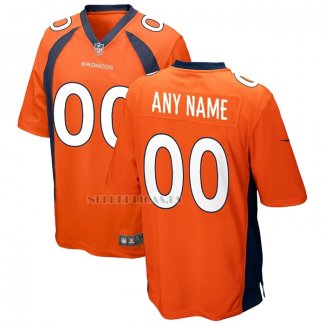 Camiseta NFL Game Denver Broncos Personalizada Naranja