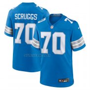 Camiseta NFL Game Detroit Lions Juice Scruggs Azul