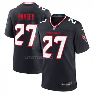 Camiseta NFL Game Houston Texans Kamari Ramsey Azul Marino