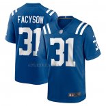 Camiseta NFL Game Indianapolis Colts Brandon Facyson Azul