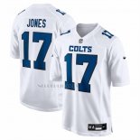 Camiseta NFL Game Indianapolis Colts Daniel Jones Fashion Blanco