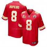 Camiseta NFL Game Kansas City Chiefs DeAndre Hopkins Super Bowl LIX Rojo