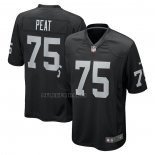 Camiseta NFL Game Las Vegas Raiders Andrus Peat Negro
