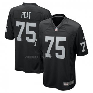 Camiseta NFL Game Las Vegas Raiders Andrus Peat Negro