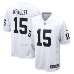 Camiseta NFL Game Las Vegas Raiders Fernando Mendoza Jugador Blanco