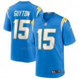 Camiseta NFL Game Los Angeles Chargers Jalen Guyton Azul