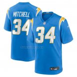 Camiseta NFL Game Los Angeles Chargers Keaton Mitchell Azul
