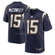 Camiseta NFL Game Los Angeles Chargers Ladd McConkey Alterno Super Chargers Azul