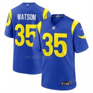 Camiseta NFL Game Los Angeles Rams Jaylen Watson Azul