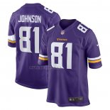 Camiseta NFL Game Minnesota Vikings Bisi Johnson Violeta