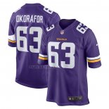 Camiseta NFL Game Minnesota Vikings Chim Okorafor Violeta