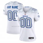 Camiseta NFL Game Mujer Buffalo Bills 2025 Rivalries Collection Personalizada Blanco