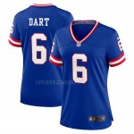 Camiseta NFL Game Mujer New York Giants Jaxson Dart 2nd Alternate Classic Royal