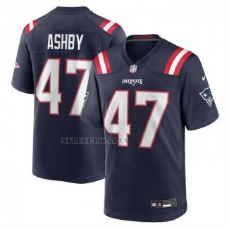 Camiseta NFL Game New England Patriots Julian Ashby Azul