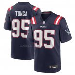 Camiseta NFL Game New England Patriots Khyiris Tonga Azul