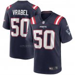 Camiseta NFL Game New England Patriots Mike Vrabel Retired Azul
