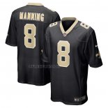 Camiseta NFL Game New Orleans Saints Archie Manning Retired Negro
