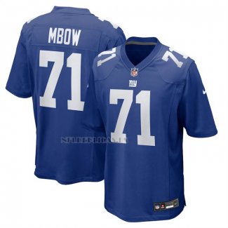 Camiseta NFL Game New York Giants Marcus Mbow Azul