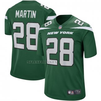 Camiseta NFL Game New York Jets Curtis Martin Retired Verde