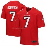 Camiseta NFL Game Nino Atlanta Falcons Bijan Robinson Rojo