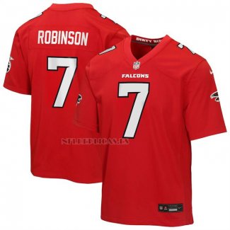 Camiseta NFL Game Nino Atlanta Falcons Bijan Robinson Rojo