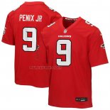 Camiseta NFL Game Nino Atlanta Falcons Michael Penix Jr Rojo