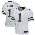 Camiseta NFL Game Nino New York Jets Ahmad Sauce Gardner Blanco