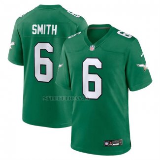 Camiseta NFL Game Nino Philadelphia Eagles Devonta Smith Verde